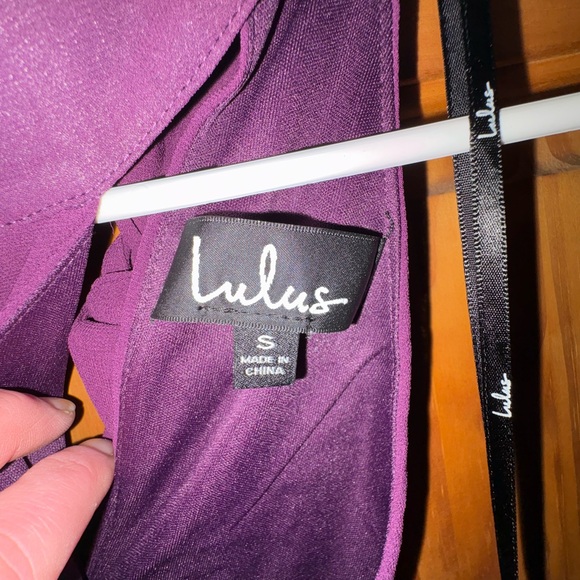 Lulu's Deep Purple Halter Jumpsuit - Picture 2 of 4